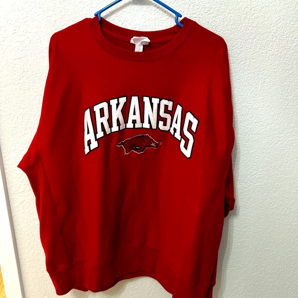 Champion brand Arkansas razorbacks sweatshirt